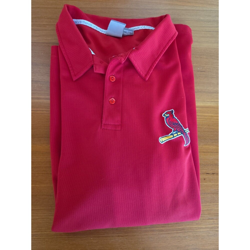 Majestic Merchandise St. Louis Cardinals Baseball Top Size 4x READ Description